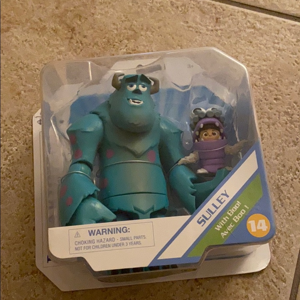Sulley with boo
